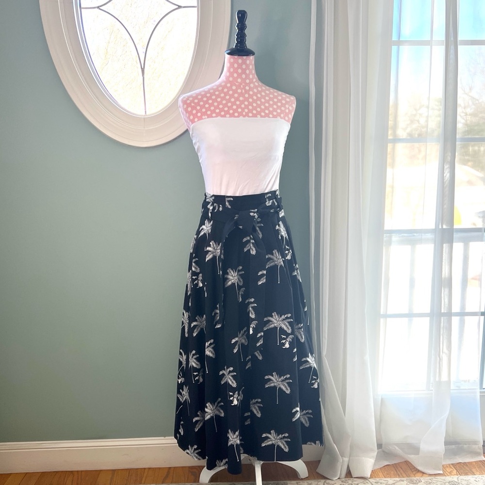 Ann Taylor Palm Tree Skirt Size 4